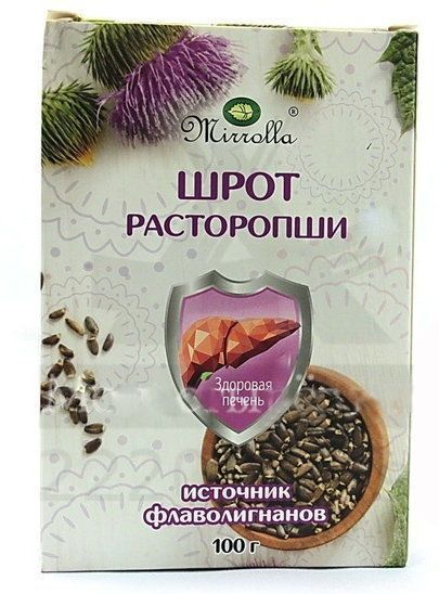 Изображение товара Шрот расторопши «Mirrolla» Шрот расторопши «Mirrolla» фотография