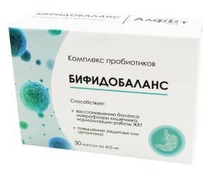 Бифидобаланс комплекс пробиотиков Алфит-Плюс 30 капсул