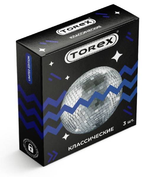 Изображение товара Презервативы Torex Limited Edition классические 3шт Презервативы Torex Limited Edition классические 3шт фотография