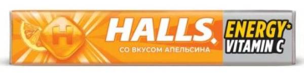 Изображение товара Леденцы Halls Апельсин Витамин C 25г Леденцы Halls Апельсин Витамин C 25г фотография