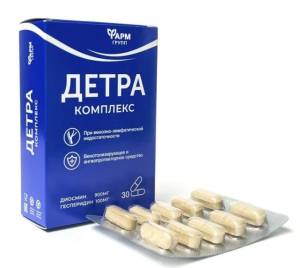 Детра комплекс Фармгрупп 30 таблеток