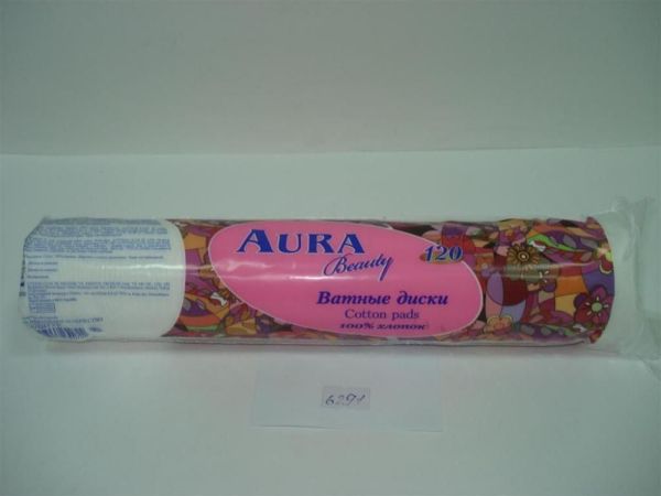 Изображение товара Ватные диски Aura 120шт Ватные диски Aura 120шт фотография