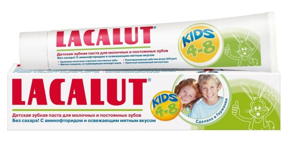 Изображение товара Лакалют зубная паста Kids 4-8 лет 50мл Лакалют зубная паста Kids 4-8 лет 50мл фотография
