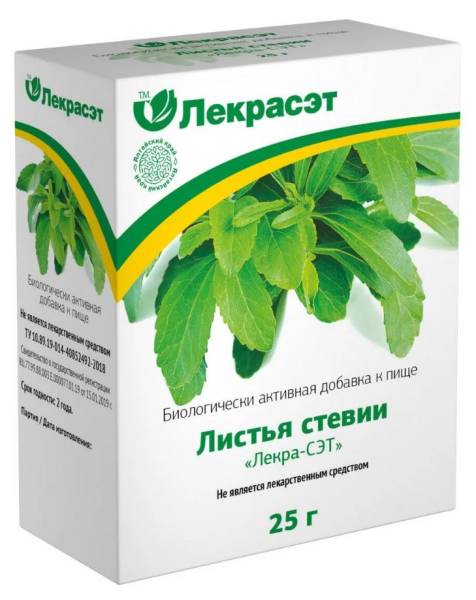 Стевия, листья 25 г фотография