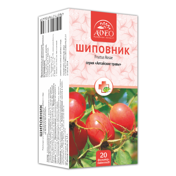 Изображение товара Шиповник (плоды) «Алсу» 1,5гр*20шт Шиповник (плоды) «Алсу» 1,5гр*20шт фотография